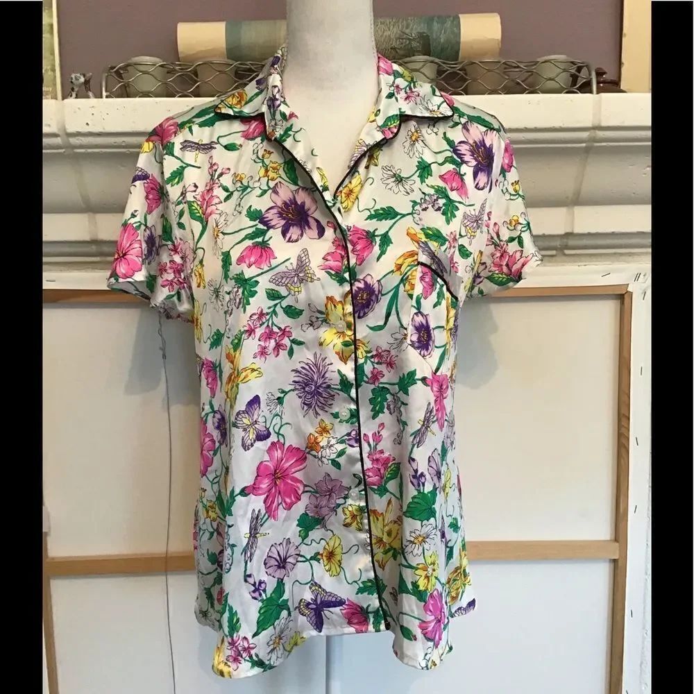 Victoria’s Secret sweet floral pj top